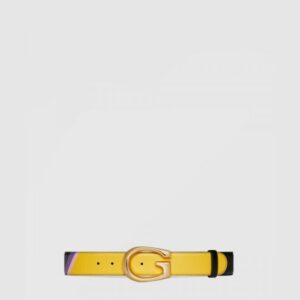 G버클 투톤 벨트 709954