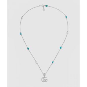 더블 G 자개 목걸이 527399