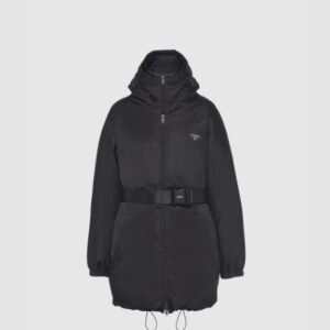 프라다 로고 코트