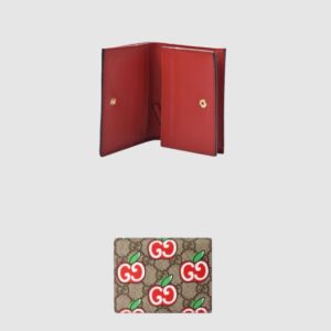 GG 슈프림 모노그램 애플카드 케이스 지갑 624641